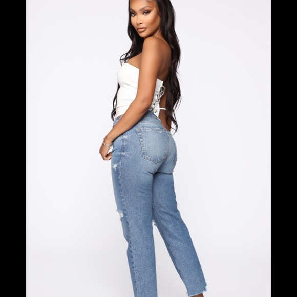 Fashion nova boyfriend jeans - Picture 3 of 8